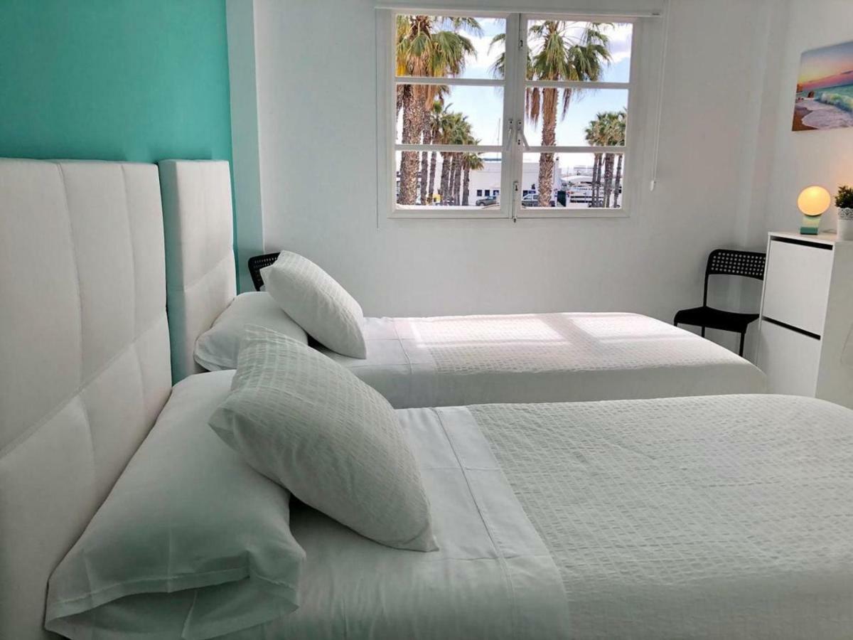 Vive Benalmadena Apartamento Luxe Puerto Marina, Primera Linea De Playa Exterior foto