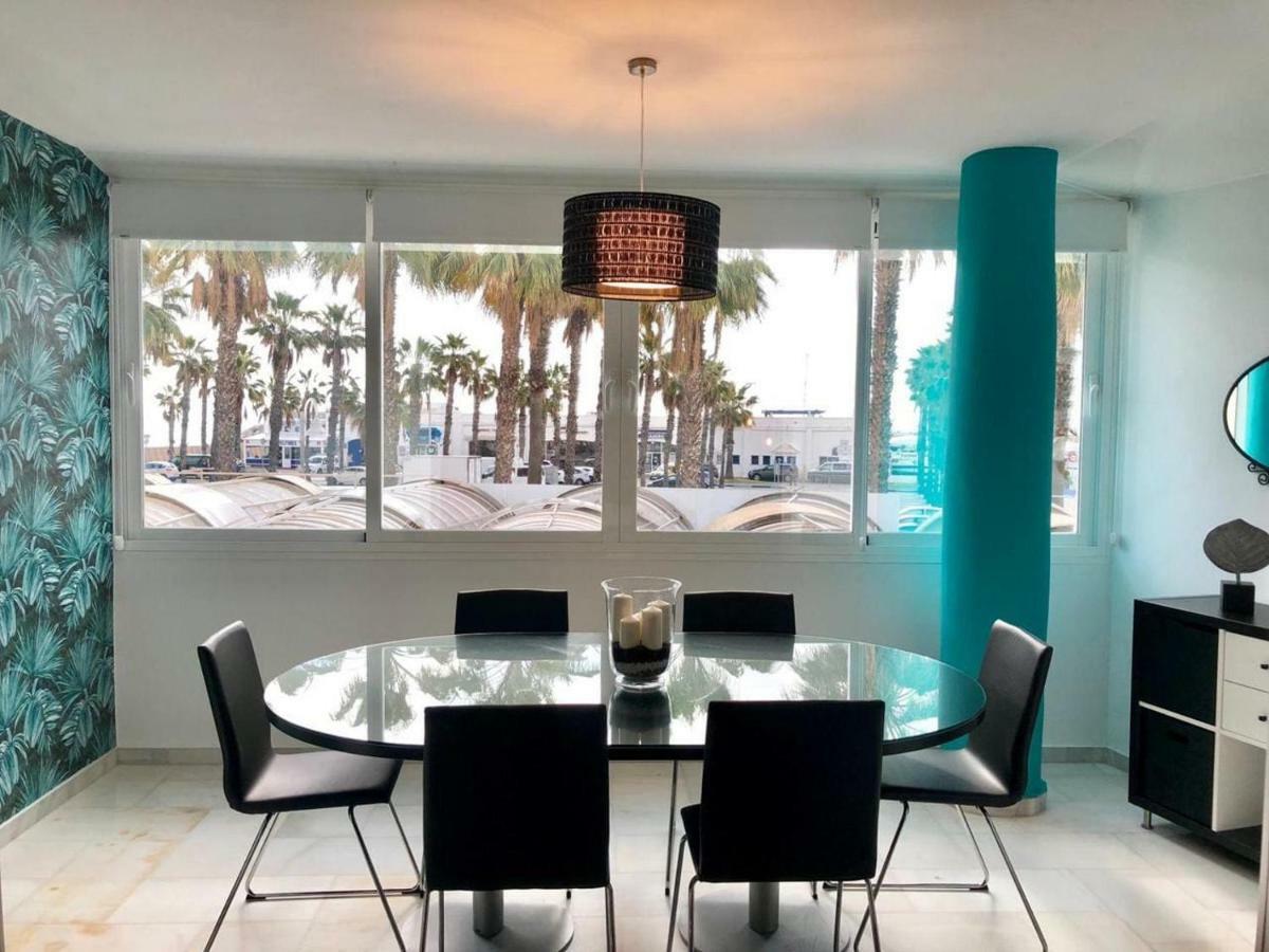 Vive Benalmadena Apartamento Luxe Puerto Marina, Primera Linea De Playa Exterior foto